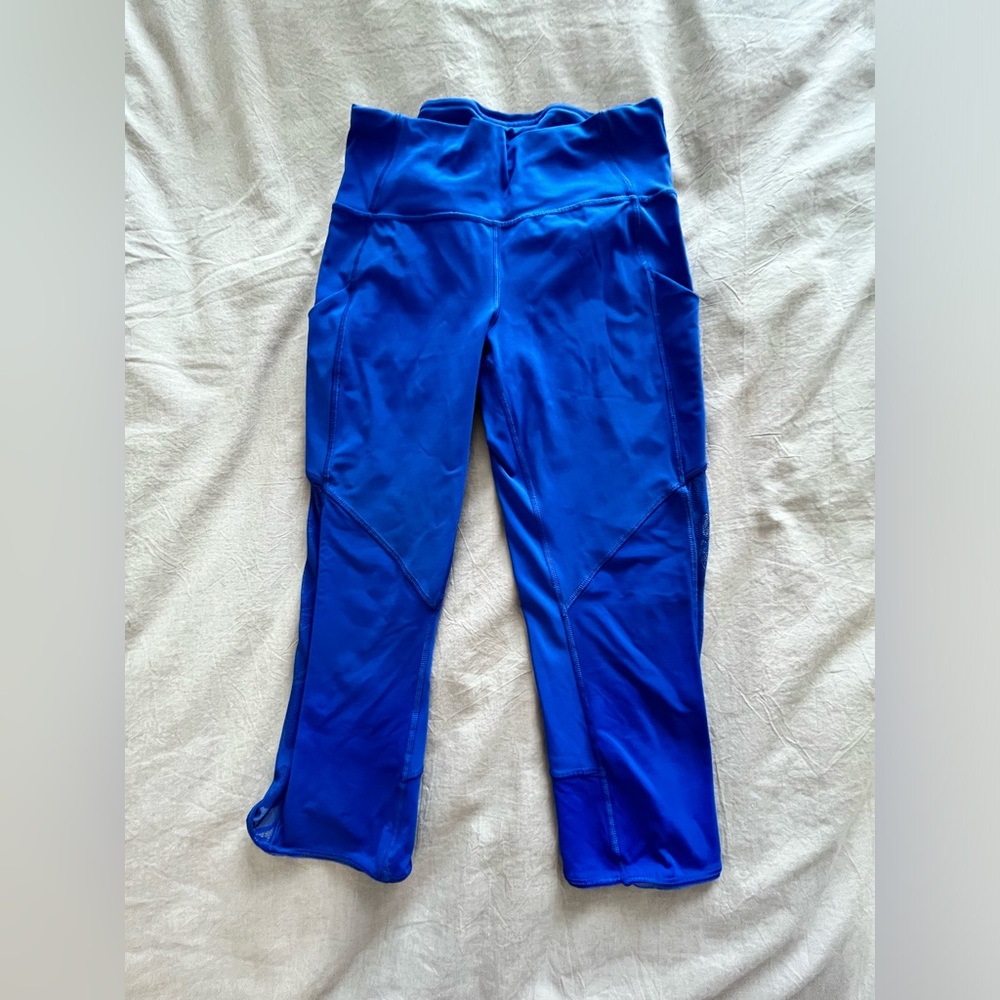 Lululemon Capri Mesh Leggings